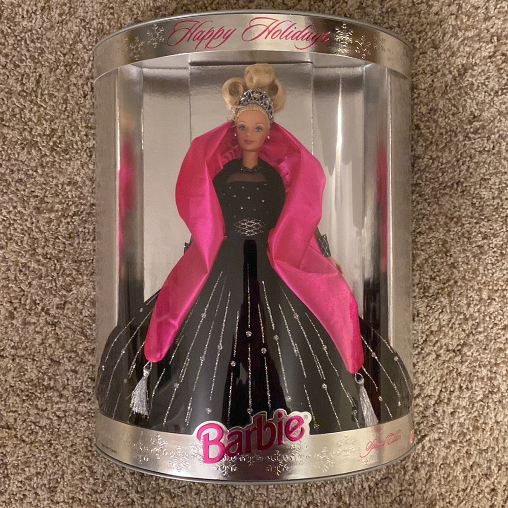 1998 Holiday Barbie NRFB RARE Misprint Box - in EXCELLENT condition!